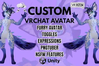 customize and upload your booth vrchat avatar for PC or quest