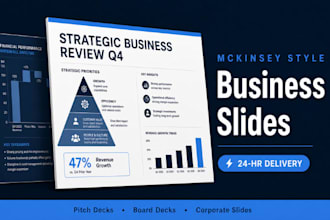 mckinsey style business presentation corporate powerpoint deck design