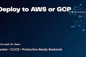 migrate backend to AWS or gcp with docker