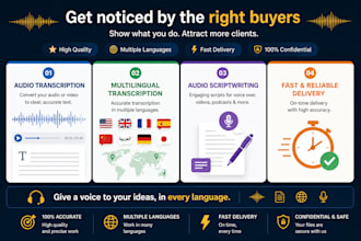 transcribe and translate audio in all languages