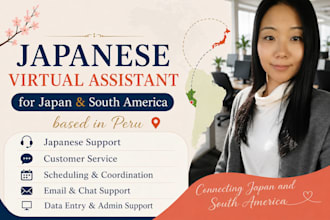 be your japanese and spanish virtual assistant