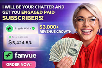 bring daily paying fanvue subscribers, 24hrs fanvue management, fanvue promotion