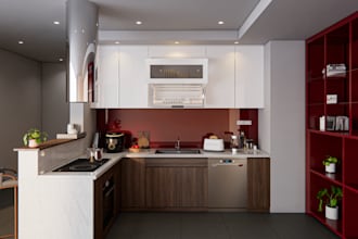 design and render highend realistic interior spaces
