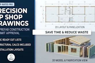 create professional sip shop drawings and cnc ready construction plans
