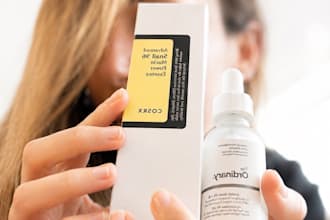 create aesthetic ugc product photos for skincare brands