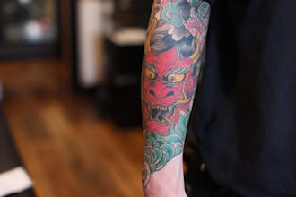 create japanese or oriental tattoo design for you