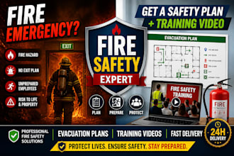create fire safety plans, evacuation maps and training videos for your business