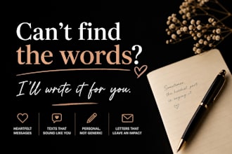 write emotional blog posts and personal essays that connect