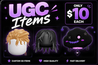 model ugc items for roblox