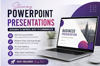 create professional and modern PPT design