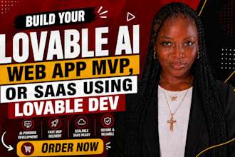 build your lovable ai , mvp dev, or saas using lovable