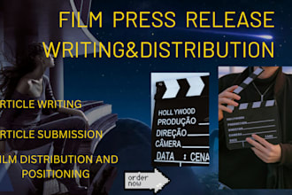 write a professional film press release for movie promotion PR and film festival