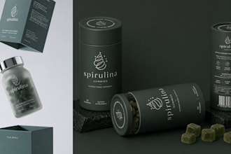 3d mockups and packgaing designs