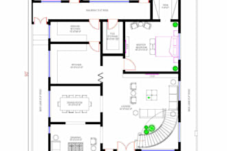 create professional autocad drawings floor plans and house layouts