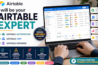 airtable automation, airtable expert airtable database api workflow automation