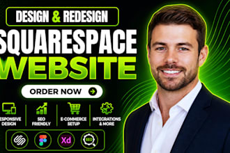 design, redesign squarespace website SEO, bug fix, build squarespace, squareup