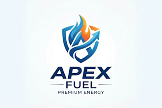 design a modern and professional gas logo for your brand