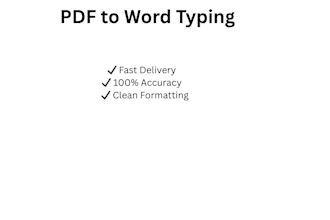 convert PDF to word with accurate typing