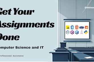do computer science java, python, cpp programming task and computer science task