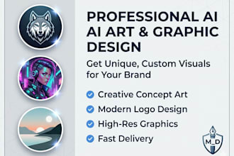 create professional ai art and custom designs