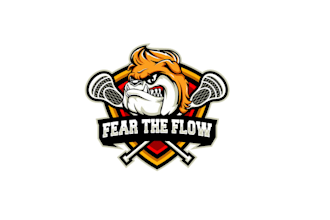 design merry mullets lacrosse club logo