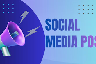 design social media post facebook instagram banner