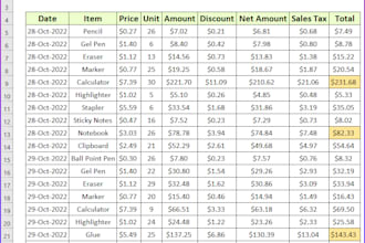 provide fast and error free excel data entry services
