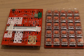 design compact low profile keyboard pcb and layout