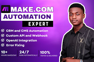 fix make com automation setup make com automation make com scenerio make expert