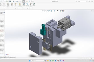 design professional industrial parts in solidworks