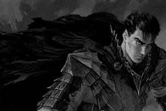 draw custom dark berserk style art in high quality