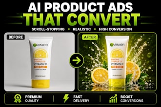 create ecommerce product images and edit product photos