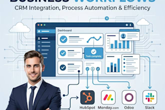 automate hubspot monday odoo honeybook, dubsado, slack , apollo espo crm