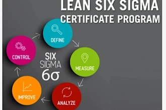 make you six sigma yellow, green, black belt certified