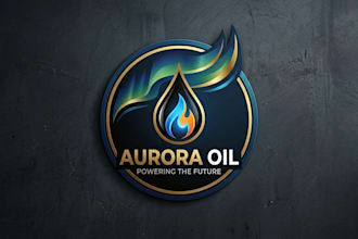 design a premium and professional oil logo for your brand