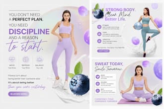 design social media post for health and fitness coaches