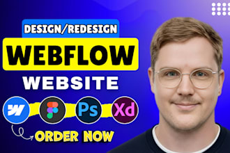 be your webflow expert to design or develop webflow website, figma to webflow