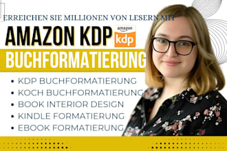 kdp formatieren buchsatz ebook design typografie kochbücher canva design tolino