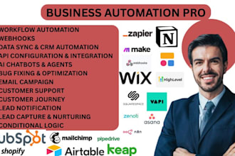 n8n automation trainerize zendesk jobnimbus clay dubsado zenoti woocommerce wix