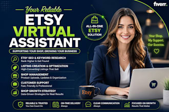 be your etsy virtual assistant