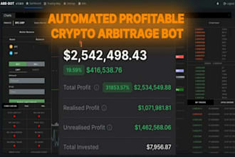 build crypto arbitrage bot, dex arbitrage bot, solana arbitrage bot