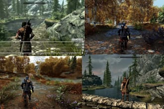 create skyrim se or fallout 4 armor, weapons with follower mods