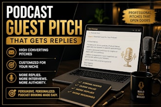 write high converting podcast guest pitches that get you booked on shows