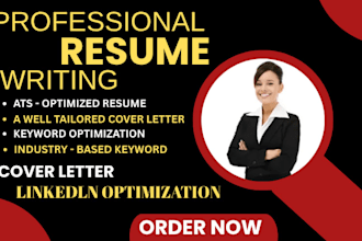 write professional resume cv design and job winning