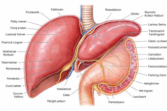 create detailed medical and surgical anatomy illustrations