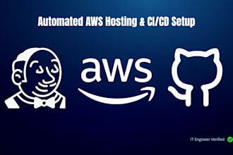 setup your AWS cloud infrastructure and jenkins ci cd pipeline