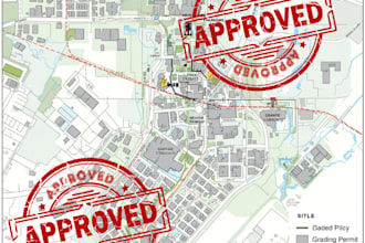 land survey draw survey plans site plan topography land surveyor grading permit