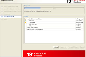 install oracle database 19c on linux server