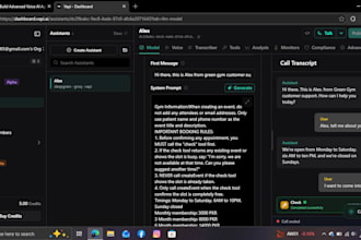 build an ai voice call agent that answers calls and books appointments