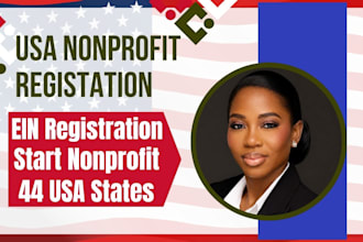 help you register a nonprofit organization in the USA